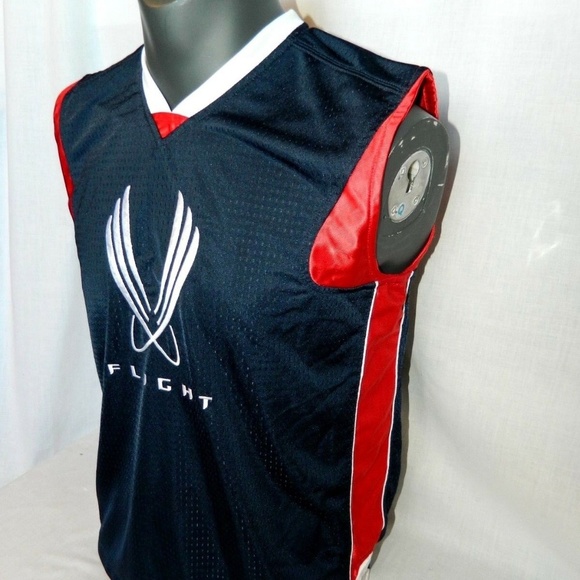 Vintage  Nike Air Flight Wings Basketball Jersey - Picture 4 of 8